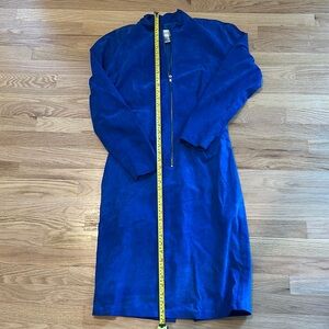 Vibrant Blue Long Sleeve Dress